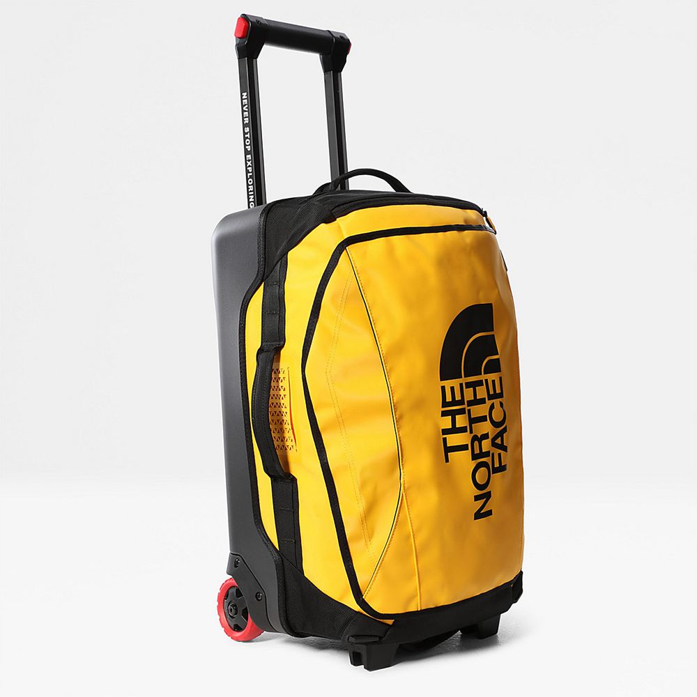 The North Face Luggage Bag Mens Australia - The North Face Rolling Thunder 22" Gold / Black (IWH-437